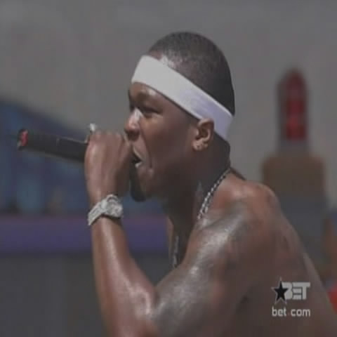 50 Cent - Many Men & What's Up Gangsta Live BET Spring Bling 2003